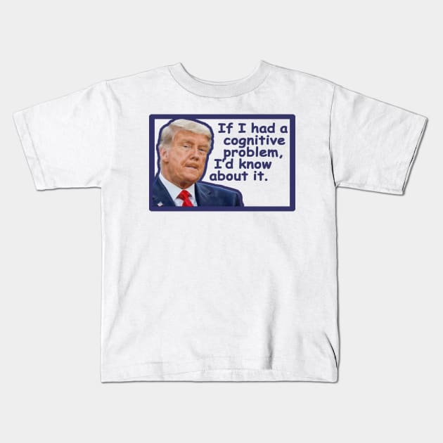 Cognitive Trump Kids T-Shirt by Going Ape Shirt Costumes